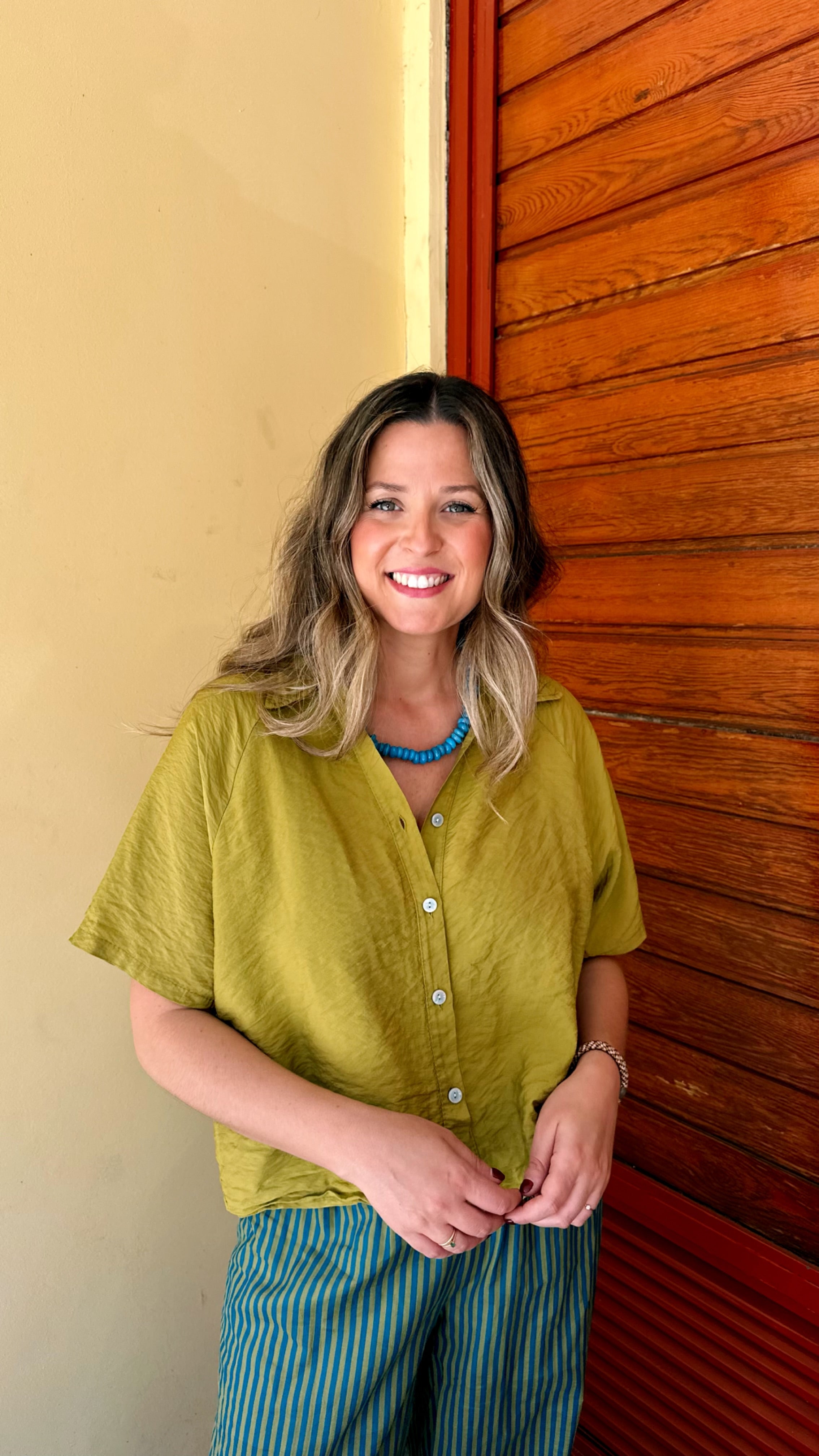 BLUSA CAMISERA CROP