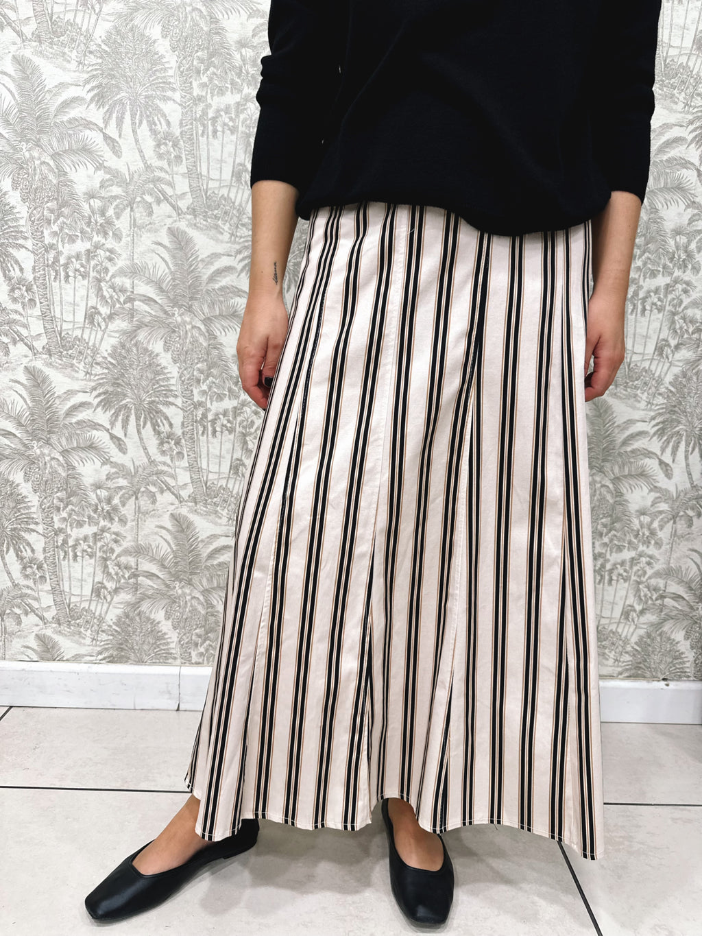 FALDA RAYAS VERTICALES