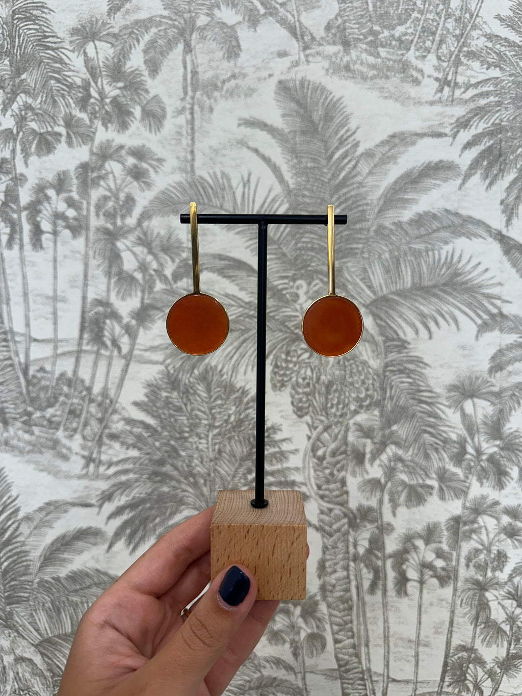 Pendiente círculo plano