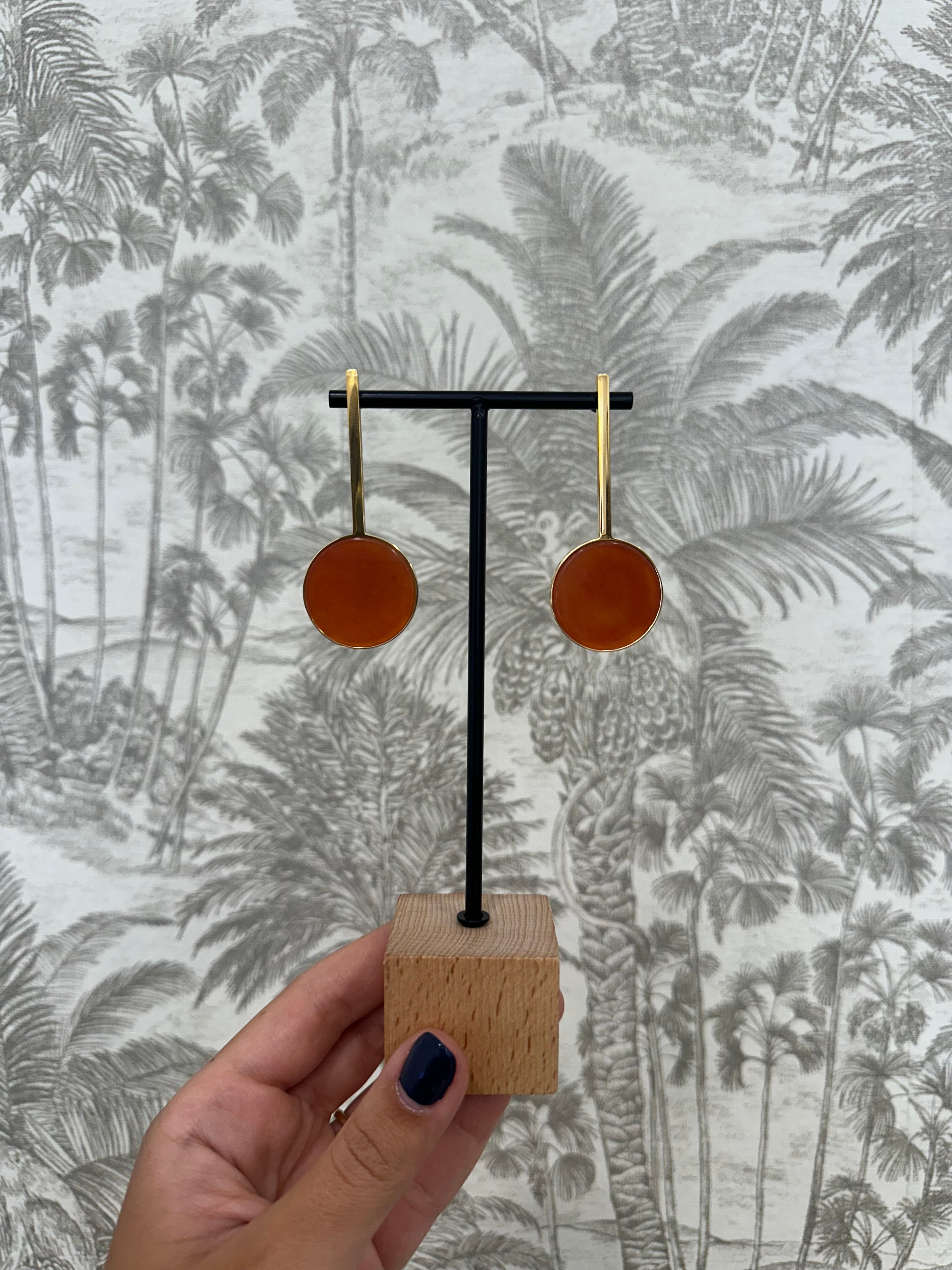 Pendiente círculo plano