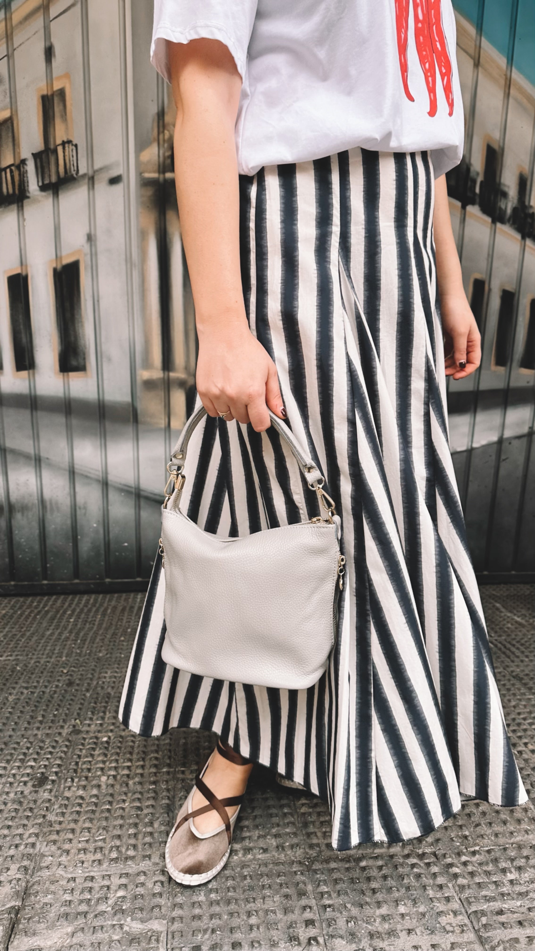 BOLSO PEQUEÑO PIEL ASA CREMALLERA