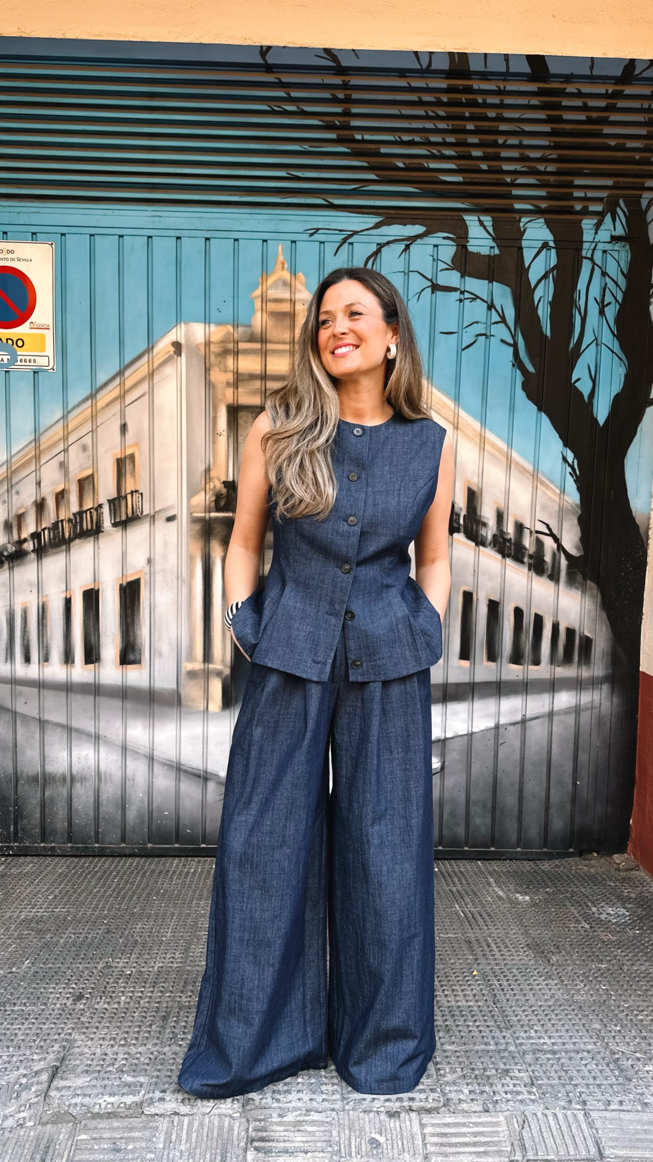 PANTALÓN PINZA VAQUERO