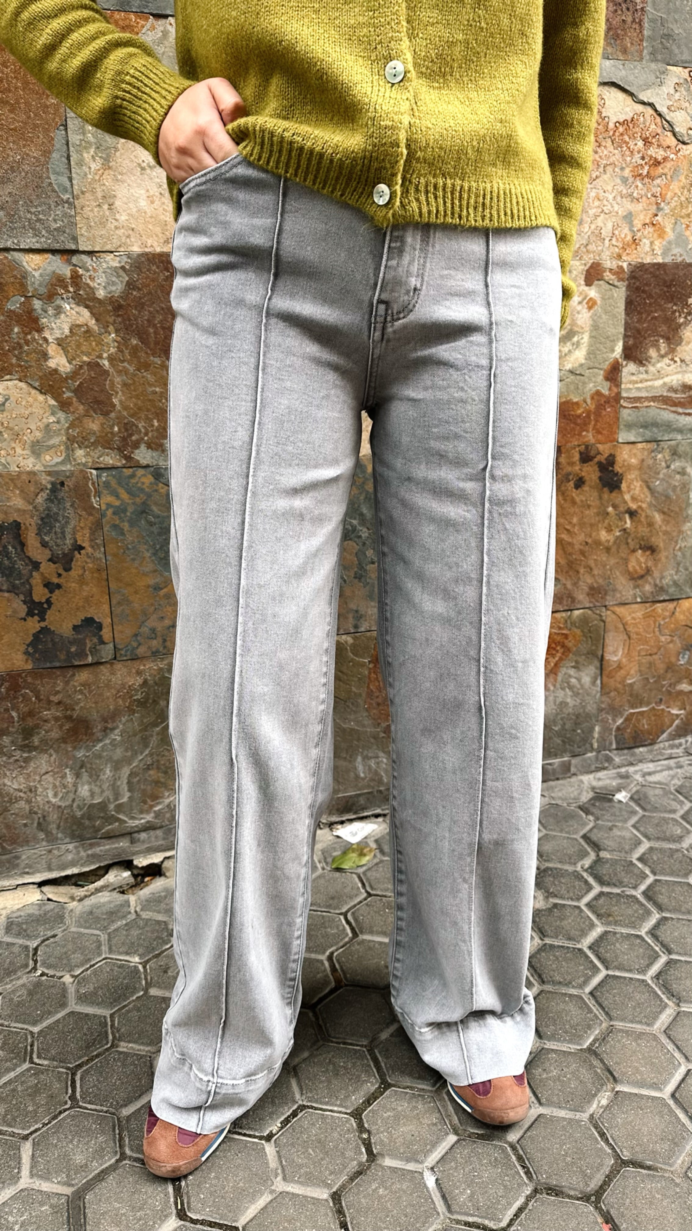 VAQUERO GREY COSTURA