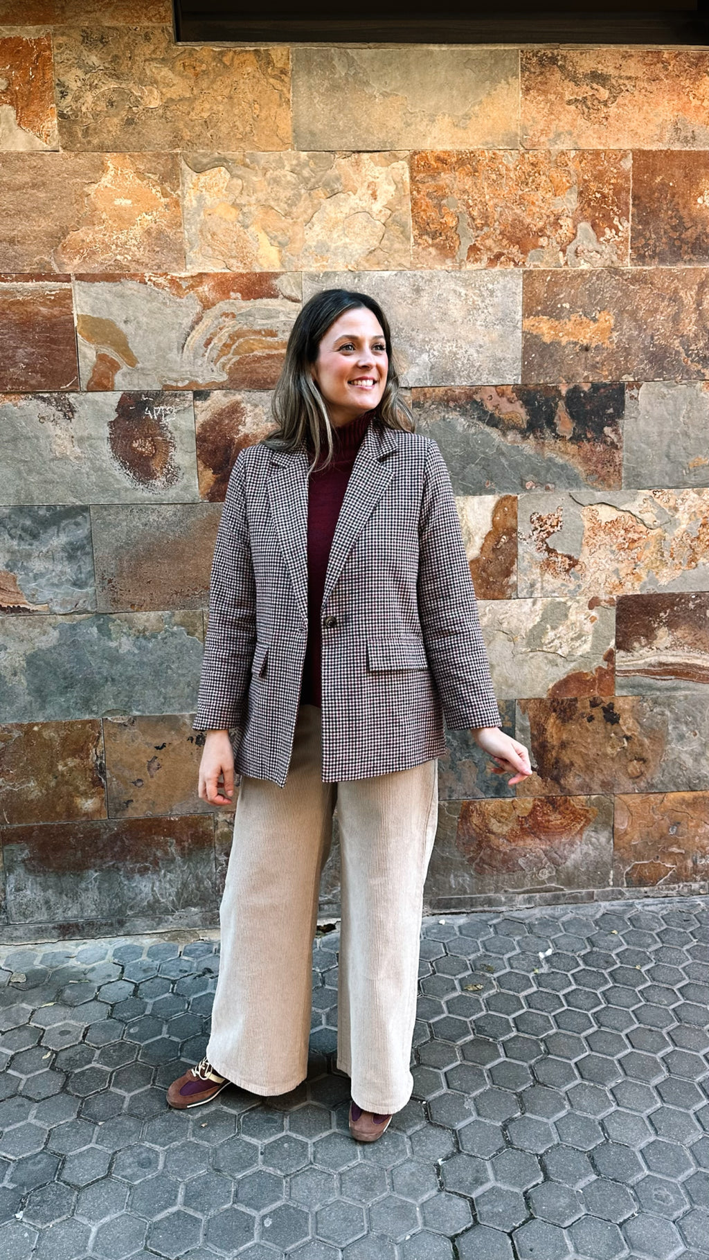 PANTALON PANA RECTO BOLSILLOS