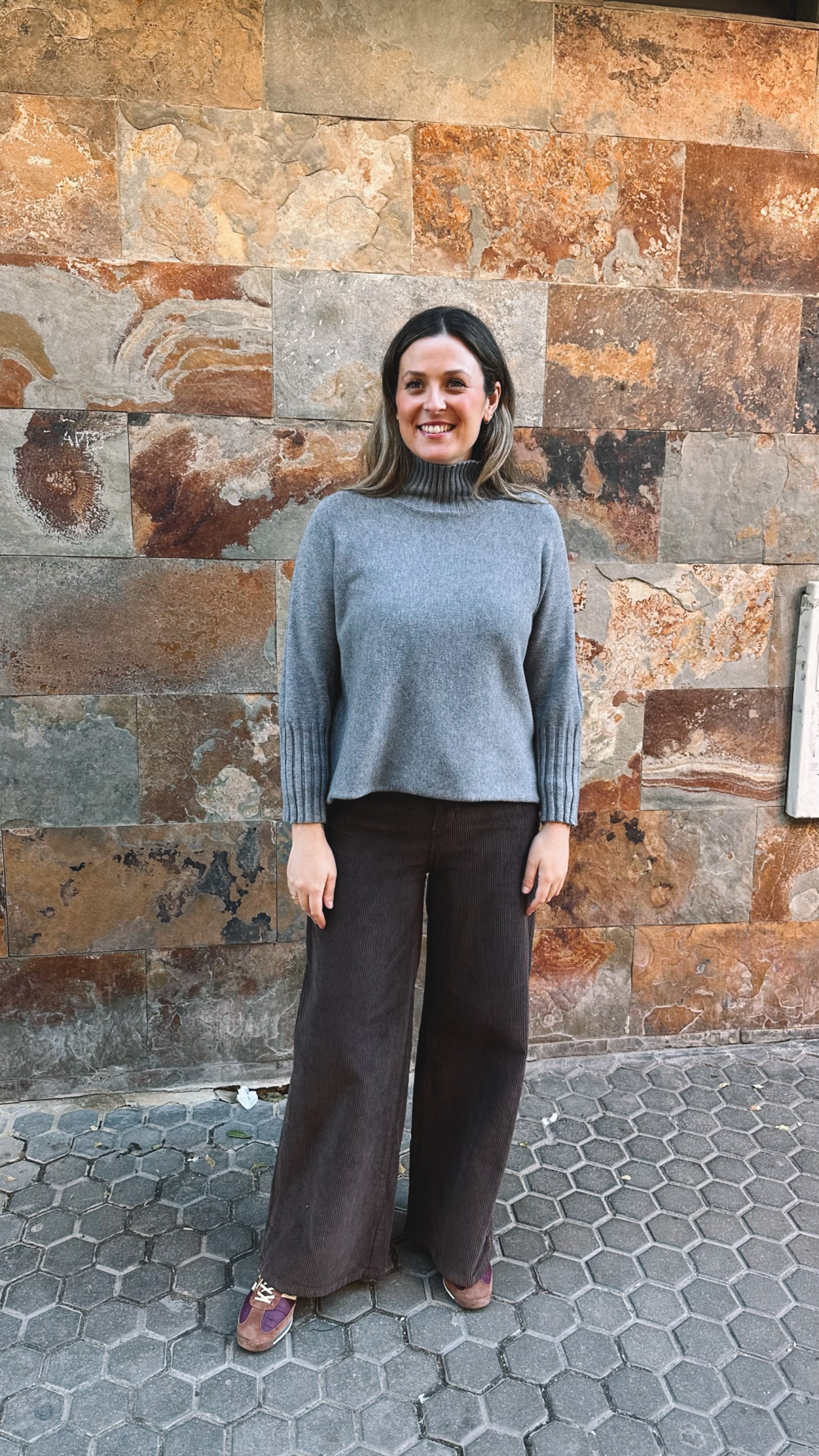 PANTALON PANA RECTO BOLSILLOS