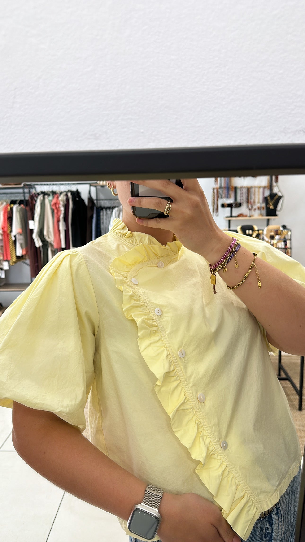 BLUSA BOTONADURA CRUZADA