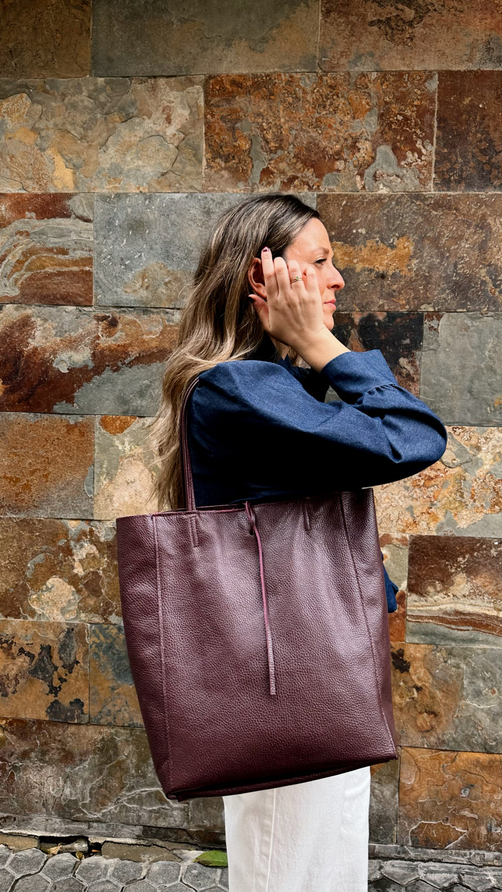 BOLSO PIEL CUADRADO