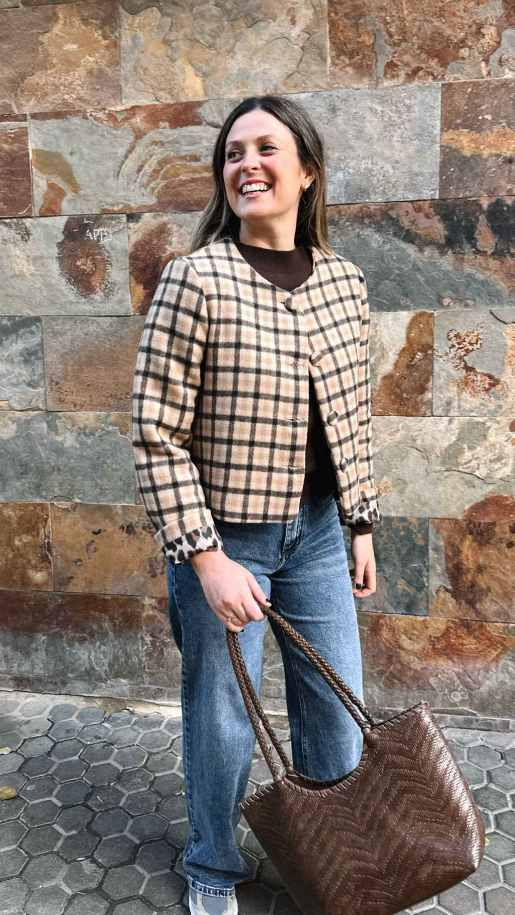 BOLSO TRENZADO SHOPPER PEQUEÑO