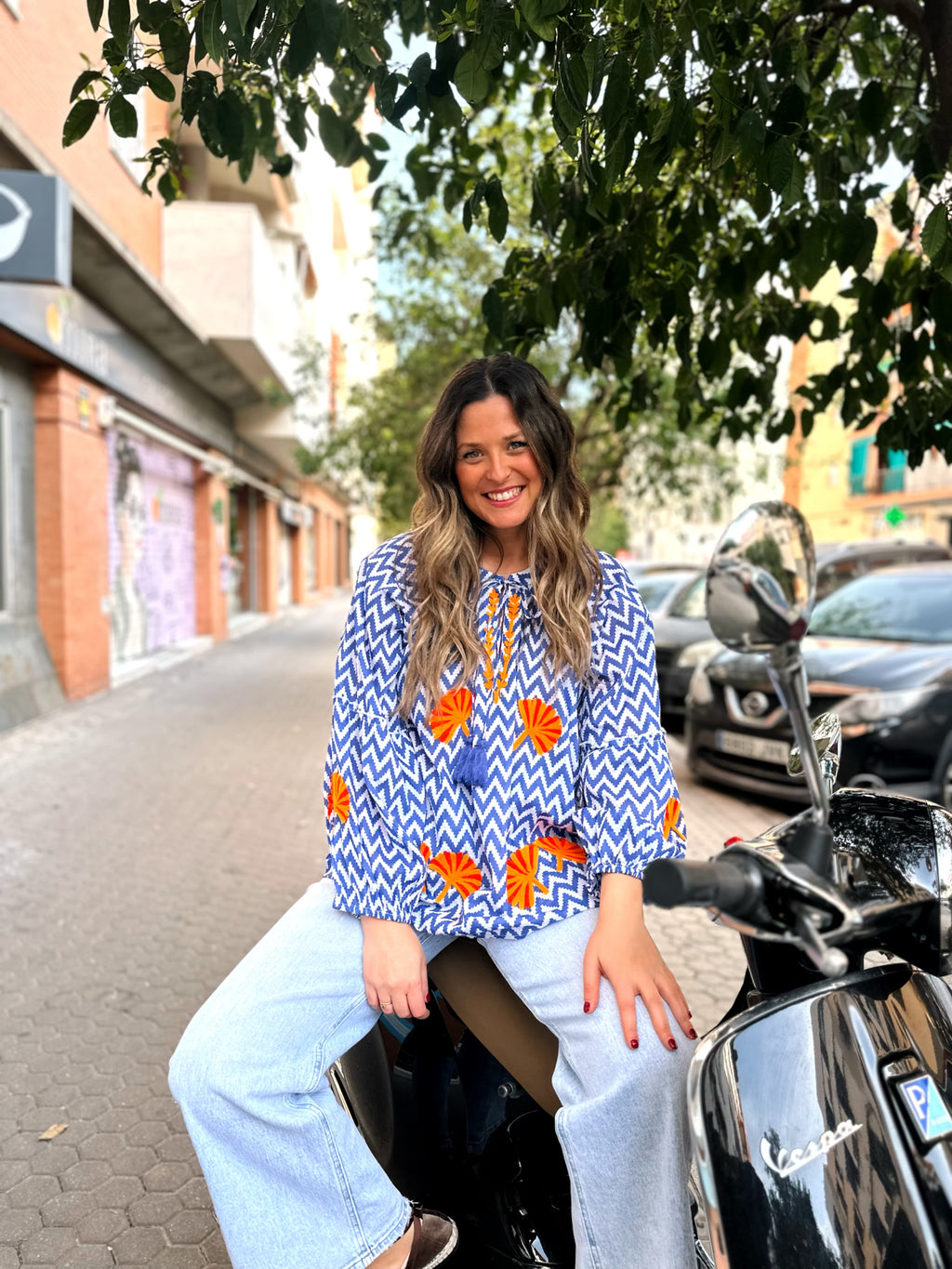 BLUSA INDIA FLUOR