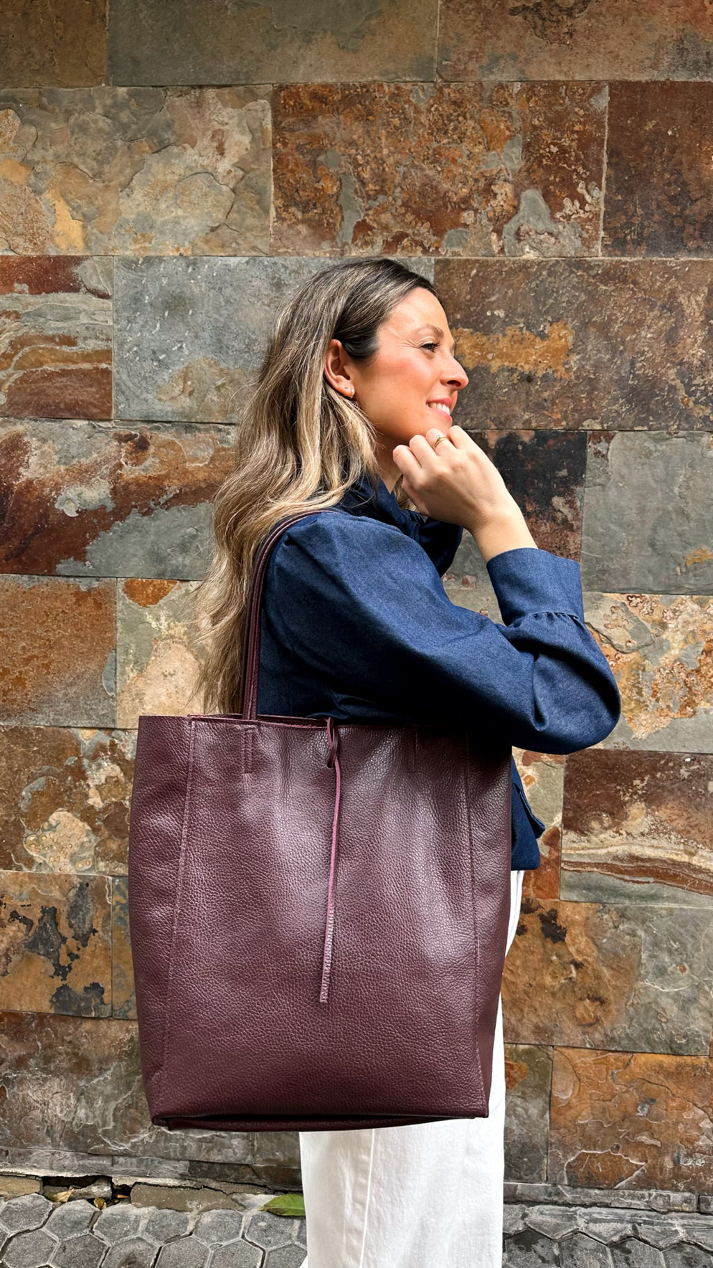 BOLSO PIEL CUADRADO
