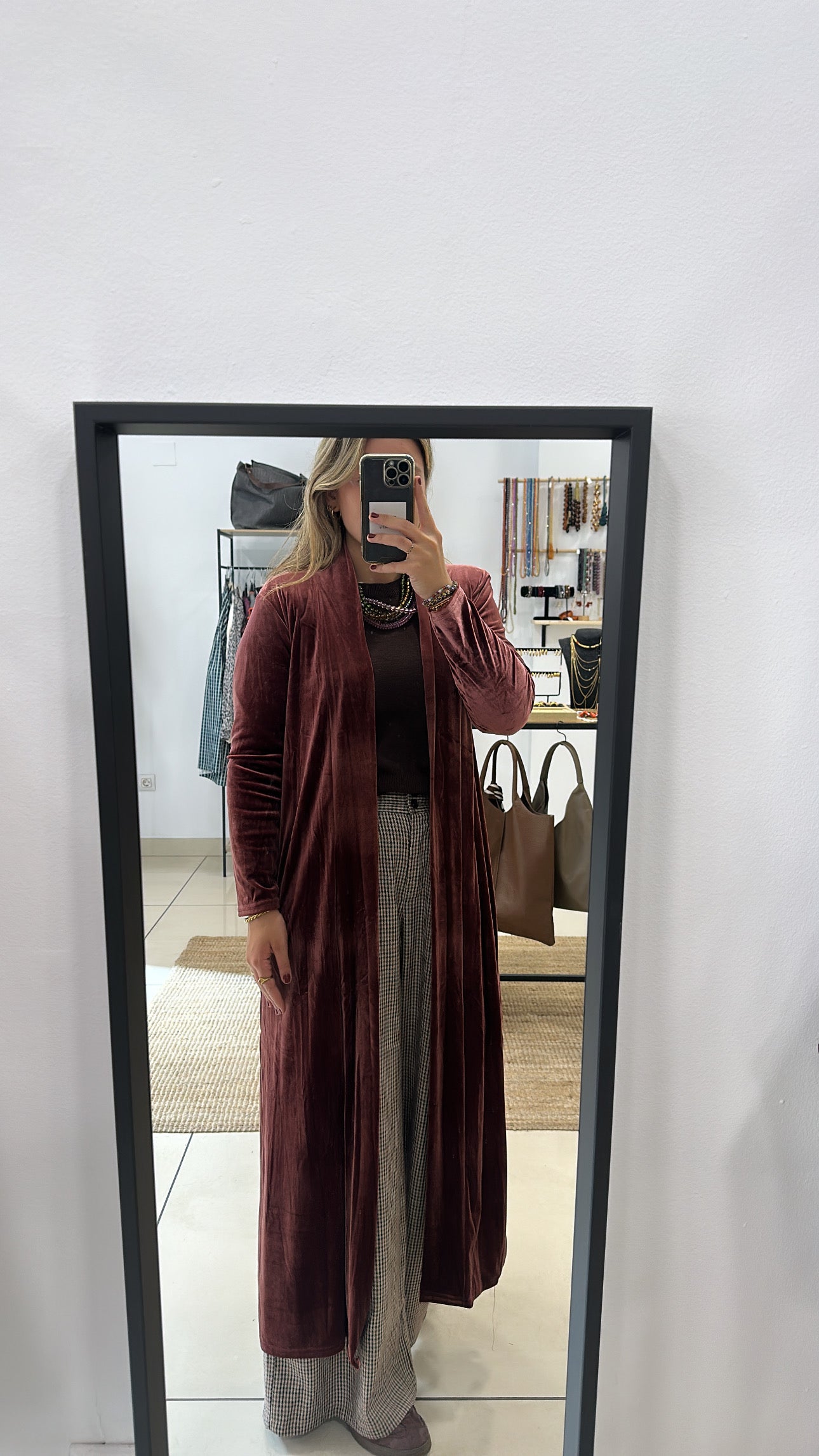 KAFTAN TERCIOPELO LARGO