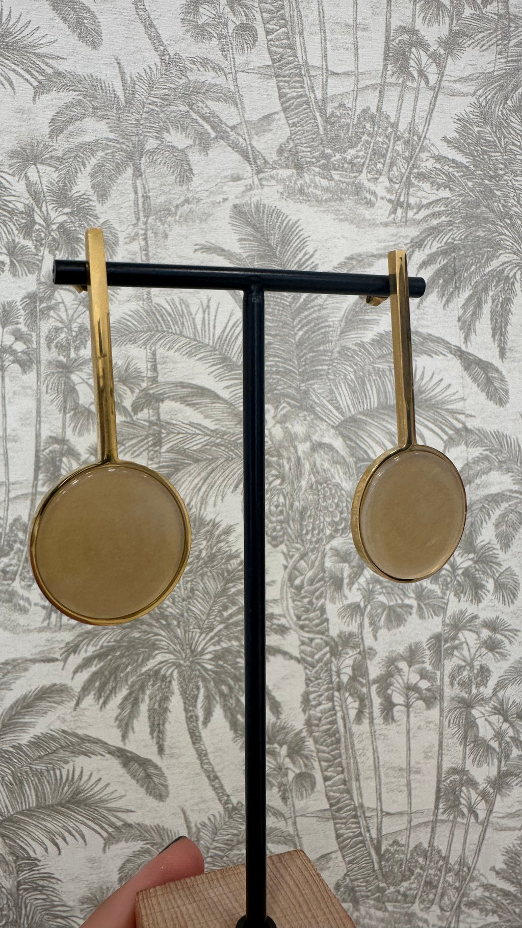 Pendiente círculo plano