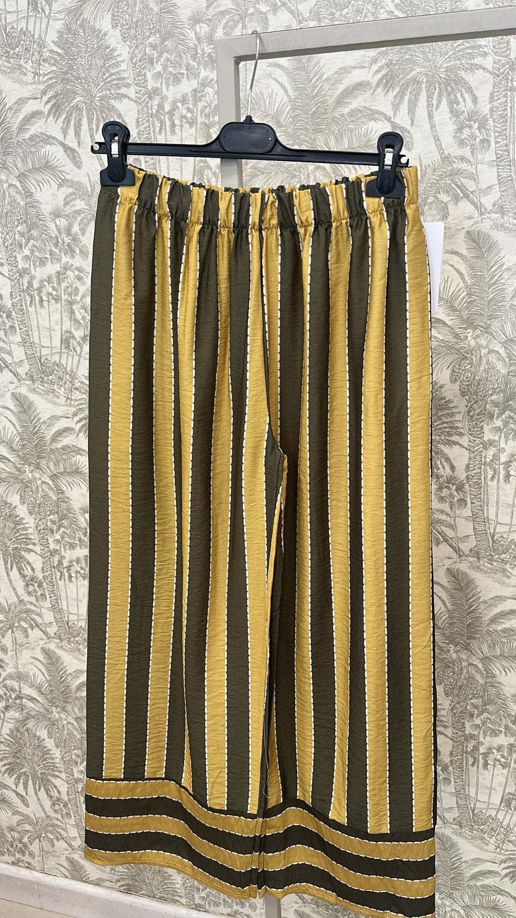 PANTALÓN FLUIDO RAYAS LÍNEA PESPUNTE