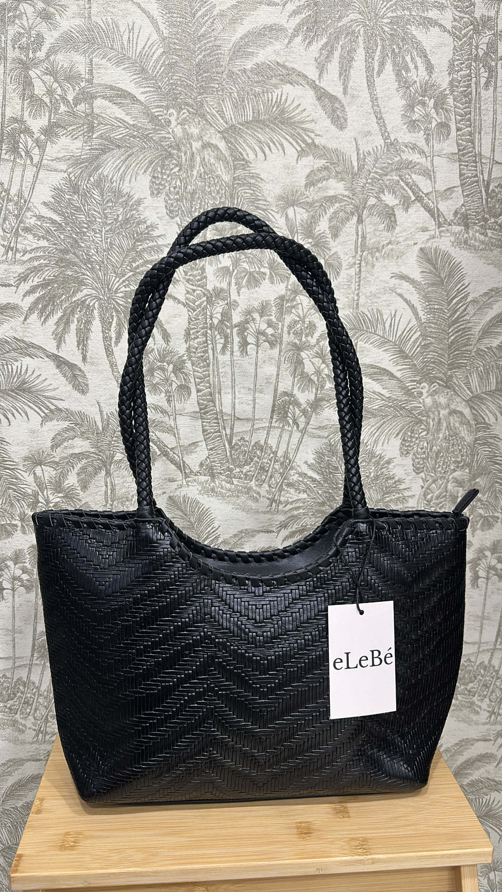 BOLSO TRENZADO SHOPPER PEQUEÑO